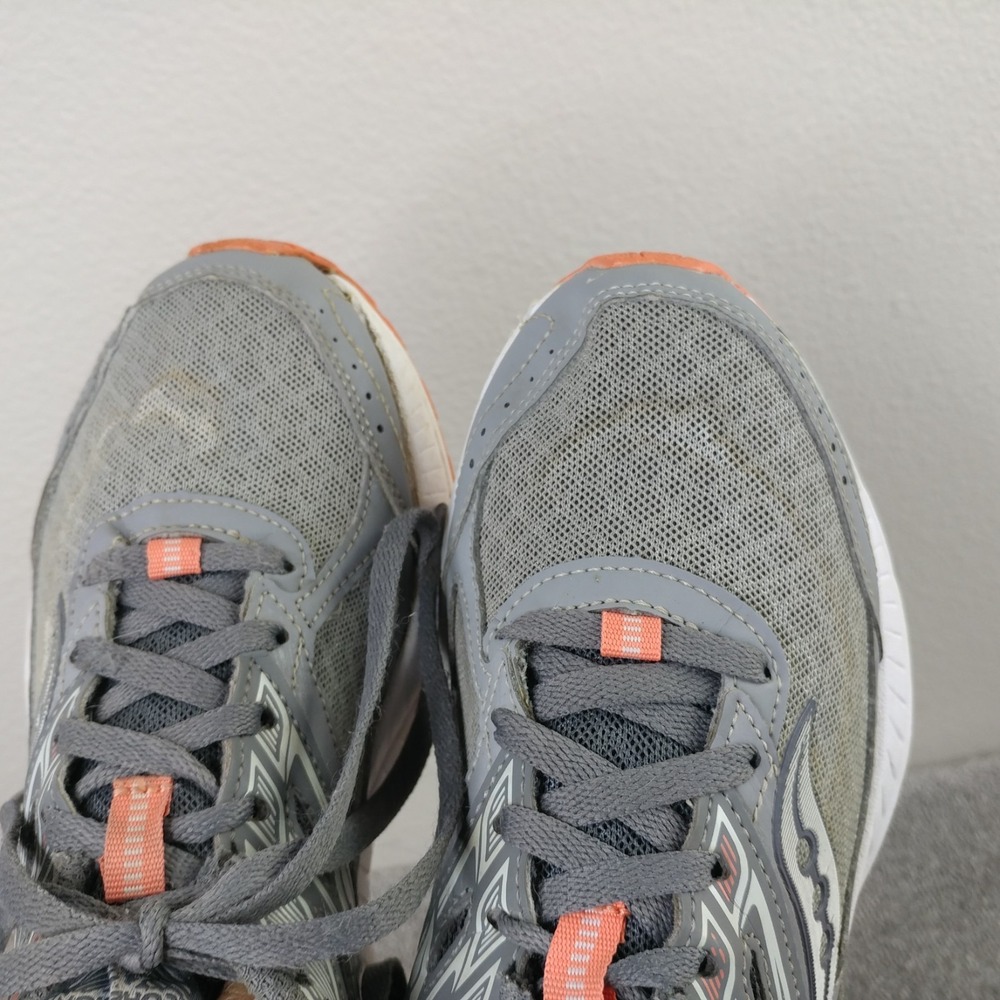Saucony Cohesion 13 Womens Size 7.5 Running Shoes Gray Sneakers Low Top - Picture 3 of 12